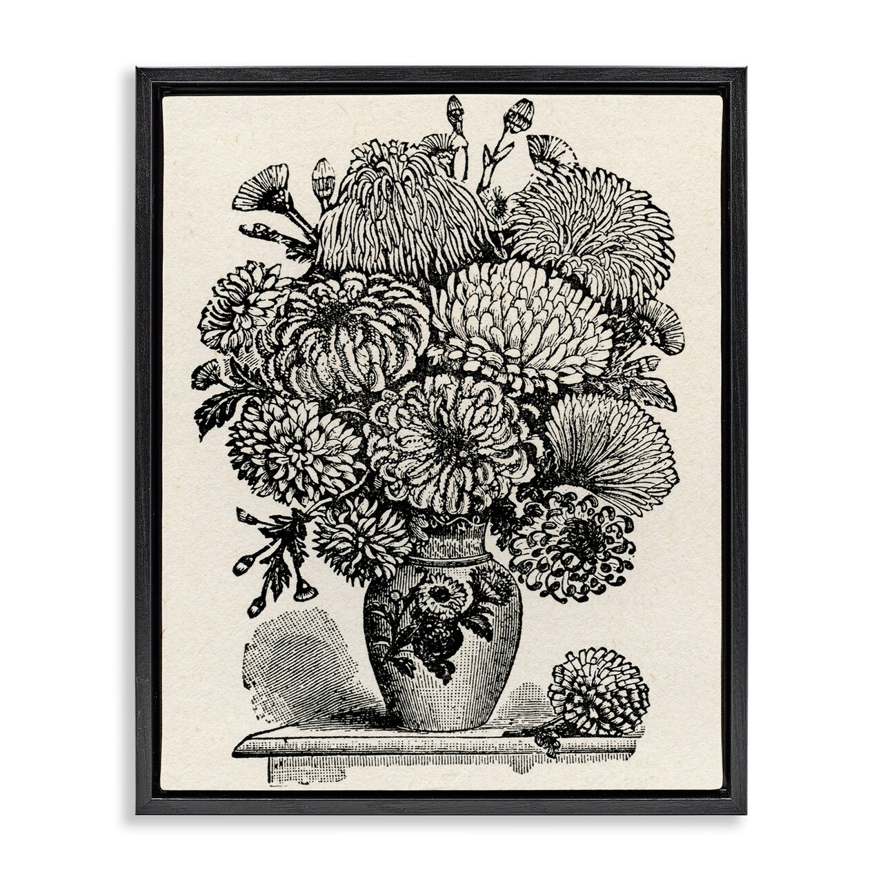 Stupell Industries Past Flowers Bouquet Floating Frame, design by Karen Smith